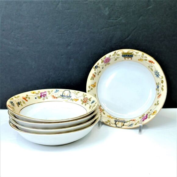 Set/5 Noritake Mandarin 5.25